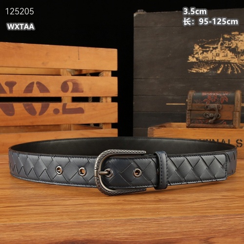 Replica Bottega Veneta AAA Quality Belts In Navy For Men #1245089 $45.00 USD for Wholesale