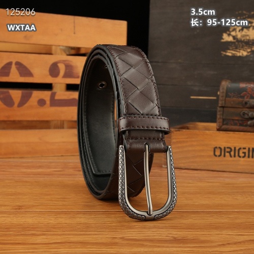 Replica Bottega Veneta AAA Quality Belts In Brown For Men #1245090 $45.00 USD for Wholesale