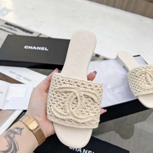 Replica Chanel Slippers For Women #1245098 $88.00 USD for Wholesale