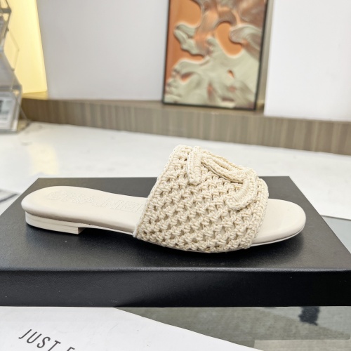 Replica Chanel Slippers For Women #1245098 $88.00 USD for Wholesale