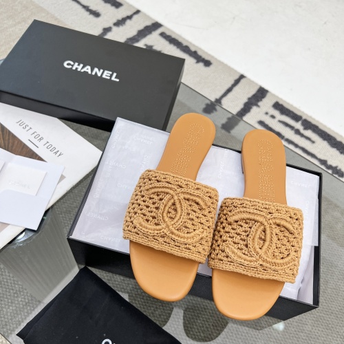 Replica Chanel Slippers For Women #1245099 $88.00 USD for Wholesale