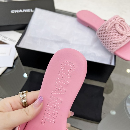 Replica Chanel Slippers For Women #1245102 p.8663.87 RUB for Wholesale