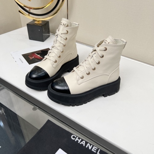 Chanel Boots For Women #1245106 $102.00 USD, Wholesale Replica Chanel Boots