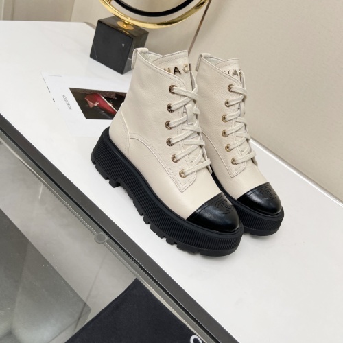 Replica Chanel Boots For Women #1245106 $102.00 USD for Wholesale