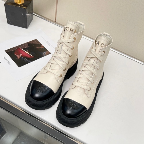 Replica Chanel Boots For Women #1245106 $102.00 USD for Wholesale