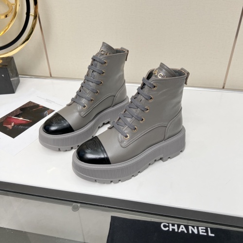 Chanel Boots For Women #1245109 $102.00 USD, Wholesale Replica Chanel Boots