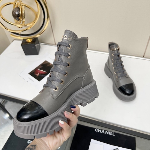 Replica Chanel Boots For Women #1245109 $102.00 USD for Wholesale