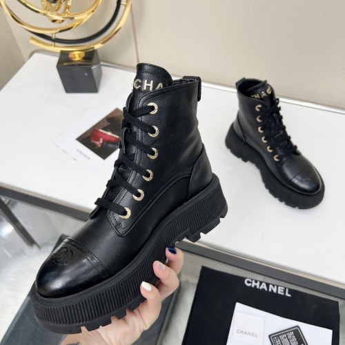 Replica Chanel Boots For Women #1245112 $102.00 USD for Wholesale