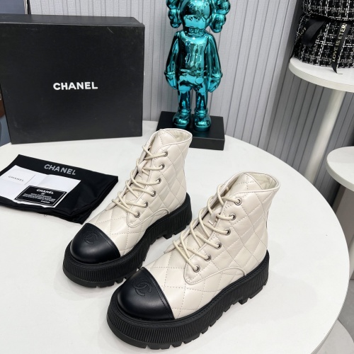 Chanel Boots For Women #1245114 $102.00 USD, Wholesale Replica Chanel Boots