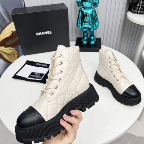 Replica Chanel Boots For Women #1245114 $102.00 USD for Wholesale