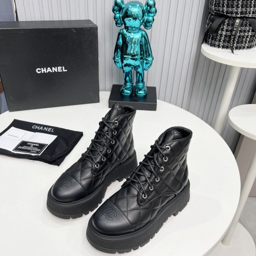 Chanel Boots For Women #1245116 $102.00 USD, Wholesale Replica Chanel Boots