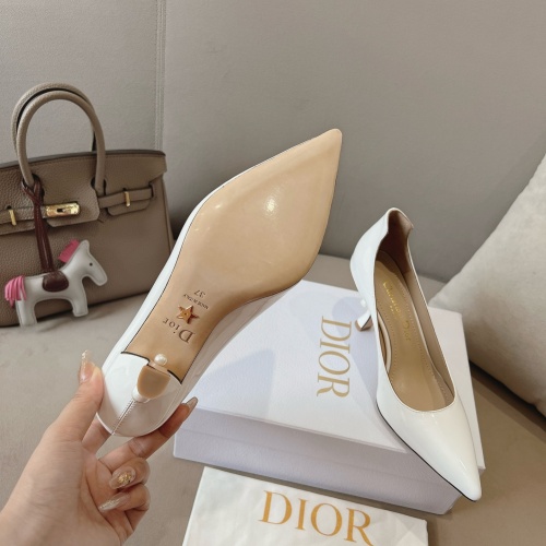 Replica Christian Dior High-Heeled Shoes For Women #1245119 $105.00 USD for Wholesale