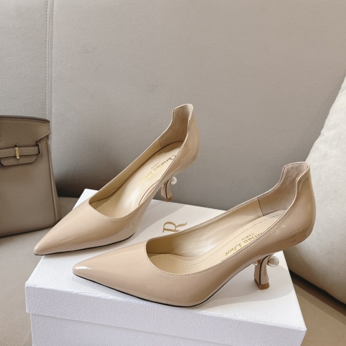 Christian Dior High-Heeled Shoes For Women #1245120 $105.00 USD, Wholesale Replica Christian Dior High-Heeled Shoes