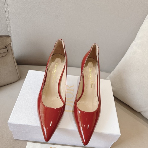 Replica Christian Dior High-Heeled Shoes For Women #1245121 $105.00 USD for Wholesale