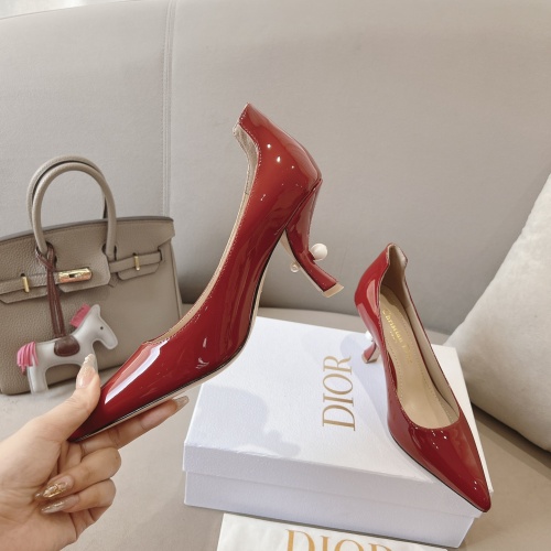 Replica Christian Dior High-Heeled Shoes For Women #1245121 $105.00 USD for Wholesale