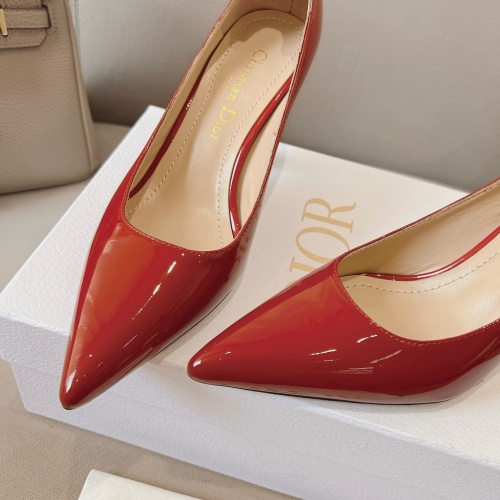 Replica Christian Dior High-Heeled Shoes For Women #1245121 $105.00 USD for Wholesale