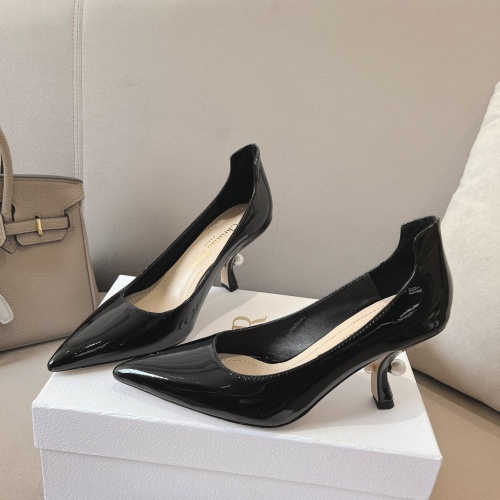 Christian Dior High-Heeled Shoes For Women #1245122 $105.00 USD, Wholesale Replica Christian Dior High-Heeled Shoes