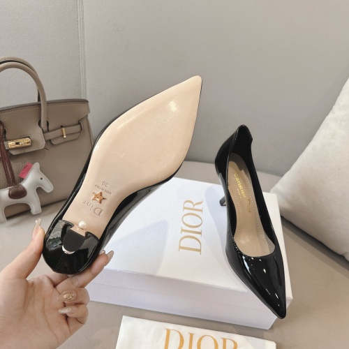 Replica Christian Dior High-Heeled Shoes For Women #1245122 $105.00 USD for Wholesale