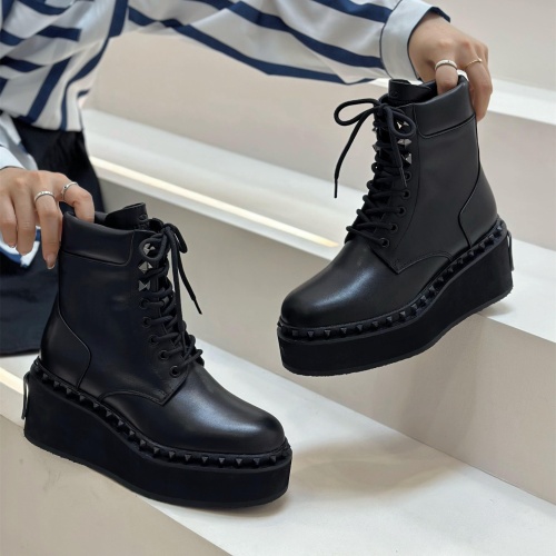 Valentino Boots For Women #1245126 $118.00 USD, Wholesale Replica Valentino Boots