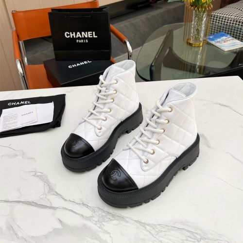 Chanel Boots For Women #1245128 $118.00 USD, Wholesale Replica Chanel Boots