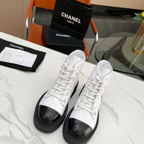 Replica Chanel Boots For Women #1245128 $118.00 USD for Wholesale