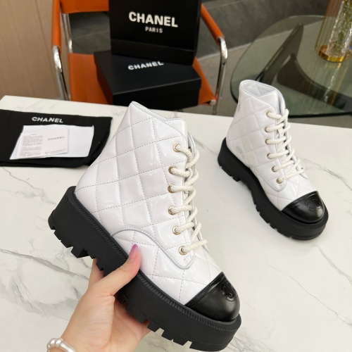 Replica Chanel Boots For Women #1245128 $118.00 USD for Wholesale