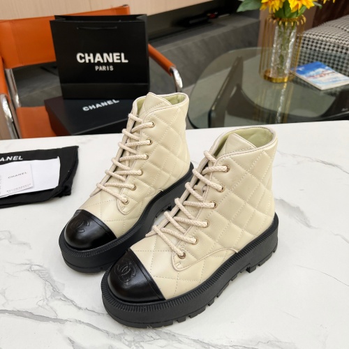 Chanel Boots For Women #1245129 $118.00 USD, Wholesale Replica Chanel Boots