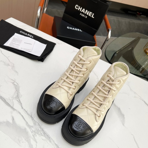 Replica Chanel Boots For Women #1245129 $118.00 USD for Wholesale