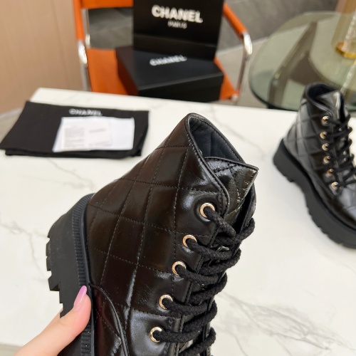 Replica Chanel Boots For Women #1245130 $118.00 USD for Wholesale