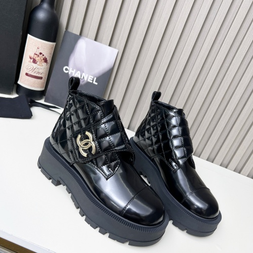 Replica Chanel Boots For Women #1245141 $112.00 USD for Wholesale