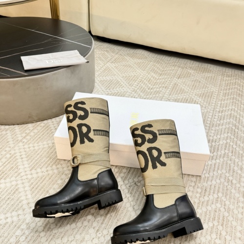 Replica Christian Dior Boots For Women #1245146 $132.00 USD for Wholesale