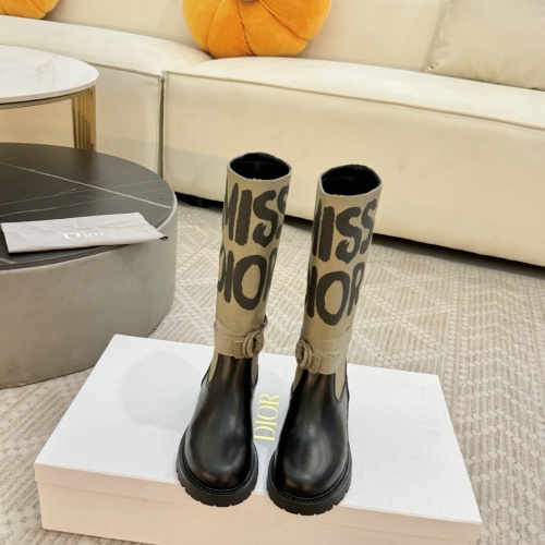 Replica Christian Dior Boots For Women #1245146 $132.00 USD for Wholesale