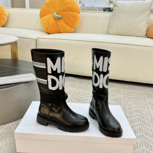 Replica Christian Dior Boots For Women #1245151 $132.00 USD for Wholesale