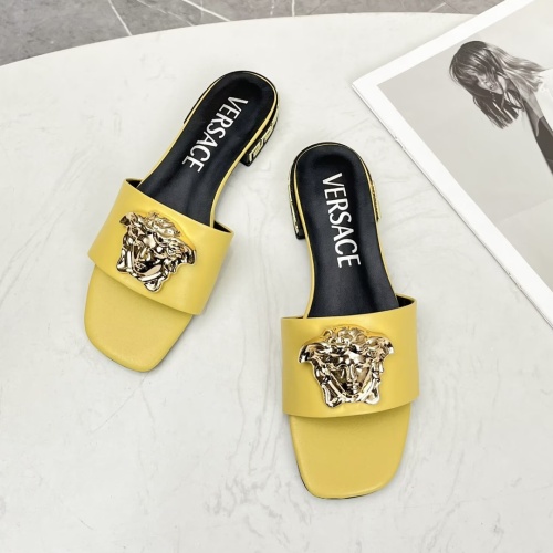 Replica Versace Slippers For Women #1245162 $80.00 USD for Wholesale