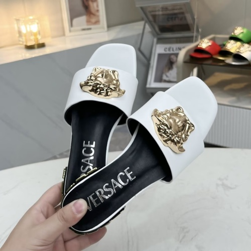 Replica Versace Slippers For Women #1245168 $80.00 USD for Wholesale