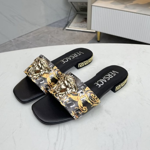 Versace Slippers For Women #1245180 $80.00 USD, Wholesale Replica Versace Slippers