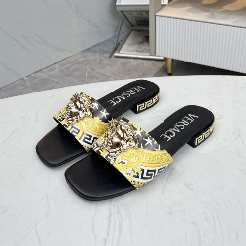 Versace Slippers For Women #1245181 $80.00 USD, Wholesale Replica Versace Slippers