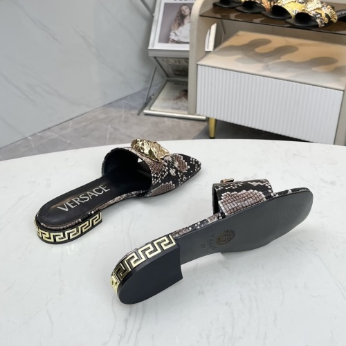 Replica Versace Slippers For Women #1245182 $80.00 USD for Wholesale