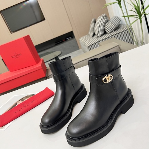 Valentino Boots For Women #1245183 $105.00 USD, Wholesale Replica Valentino Boots