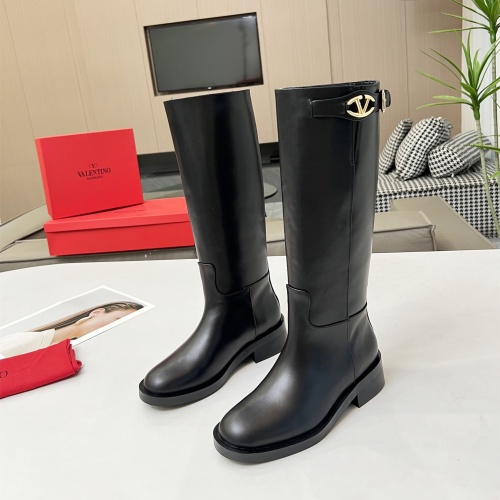 Valentino Boots For Women #1245185 $145.00 USD, Wholesale Replica Valentino Boots