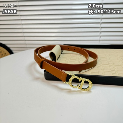 Christian Dior AAA Quality Belts For Women #1245191 $48.00 USD, Wholesale Replica Christian Dior AAA Quality Belts