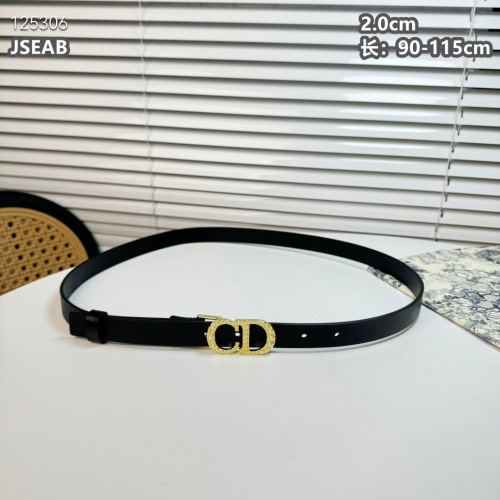 Replica Christian Dior AAA Quality Belts For Women #1245193 $48.00 USD for Wholesale