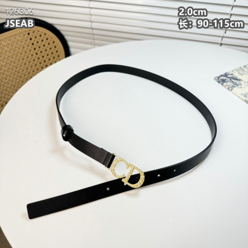 Replica Christian Dior AAA Quality Belts For Women #1245193 $48.00 USD for Wholesale