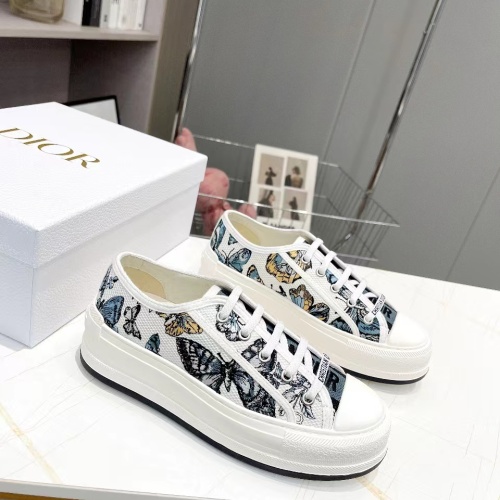 Replica Christian Dior Casual Shoes For Women #1245204 $98.00 USD for Wholesale