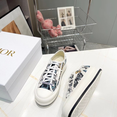 Replica Christian Dior Casual Shoes For Women #1245204 $98.00 USD for Wholesale