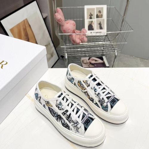 Replica Christian Dior Casual Shoes For Women #1245204 $98.00 USD for Wholesale