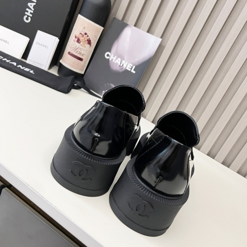 Replica Chanel Leather Shoes For Women #1245208 $108.00 USD for Wholesale