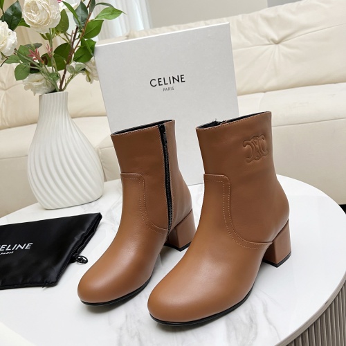 Replica Celine Boots For Women #1245260 $115.00 USD for Wholesale