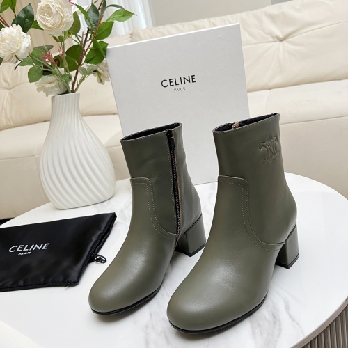 Replica Celine Boots For Women #1245262 $115.00 USD for Wholesale