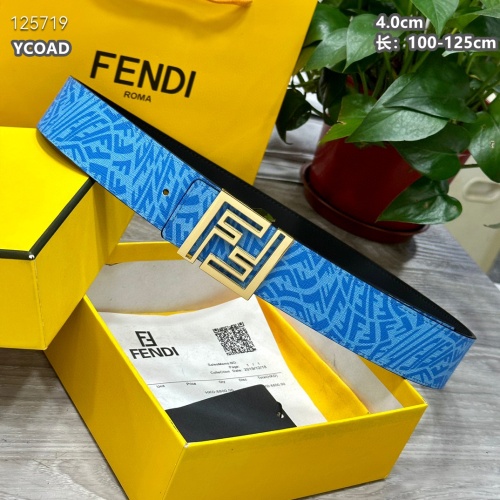 Replica Fendi AAA Quality Belts For Men #1245272 $56.00 USD for Wholesale